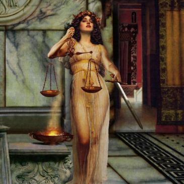 Diké, deusa grega da Justiça